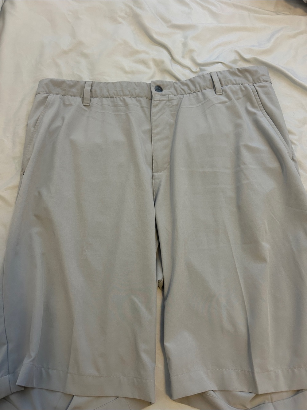 adidas Light Gray Men's Chino Shorts